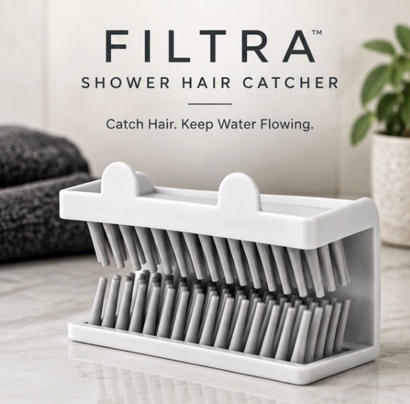 FILTRA™ Shower Hair Catcher